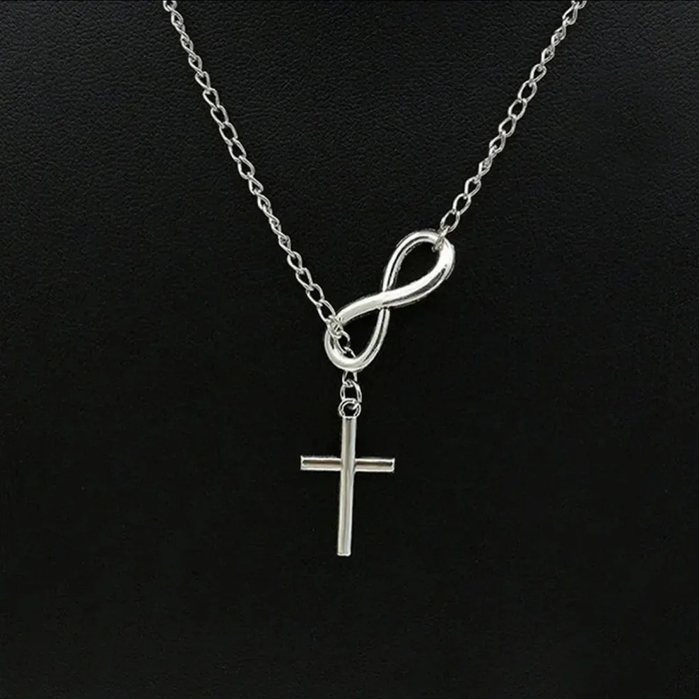 ✝️SO014✝️ FOREVER FAITHFUL INFINITY CROSS - Picture 3 of 9